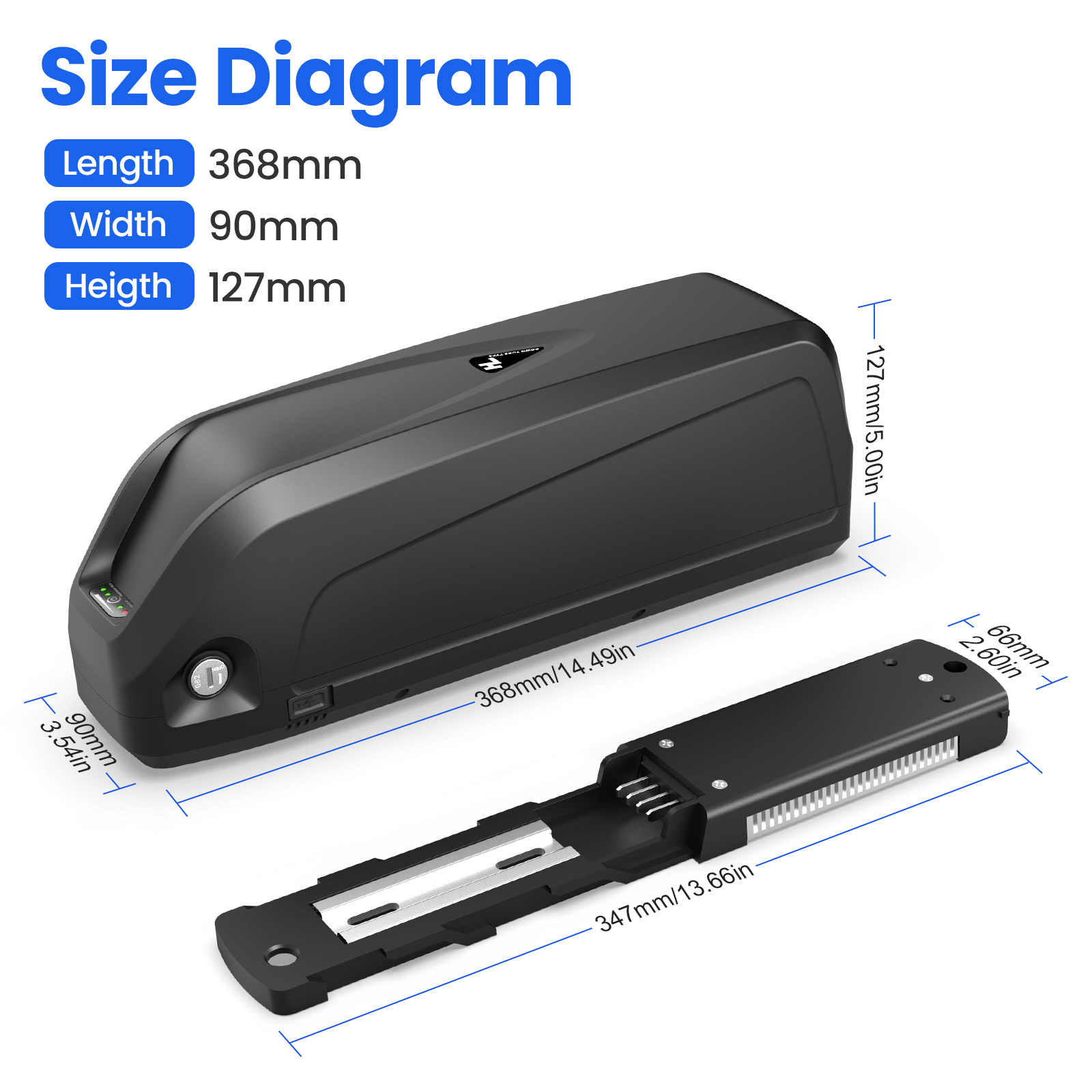EBike Battery  21700 Hailong P - Ebike Battery 48V 20Ah Hailong 评论和价格