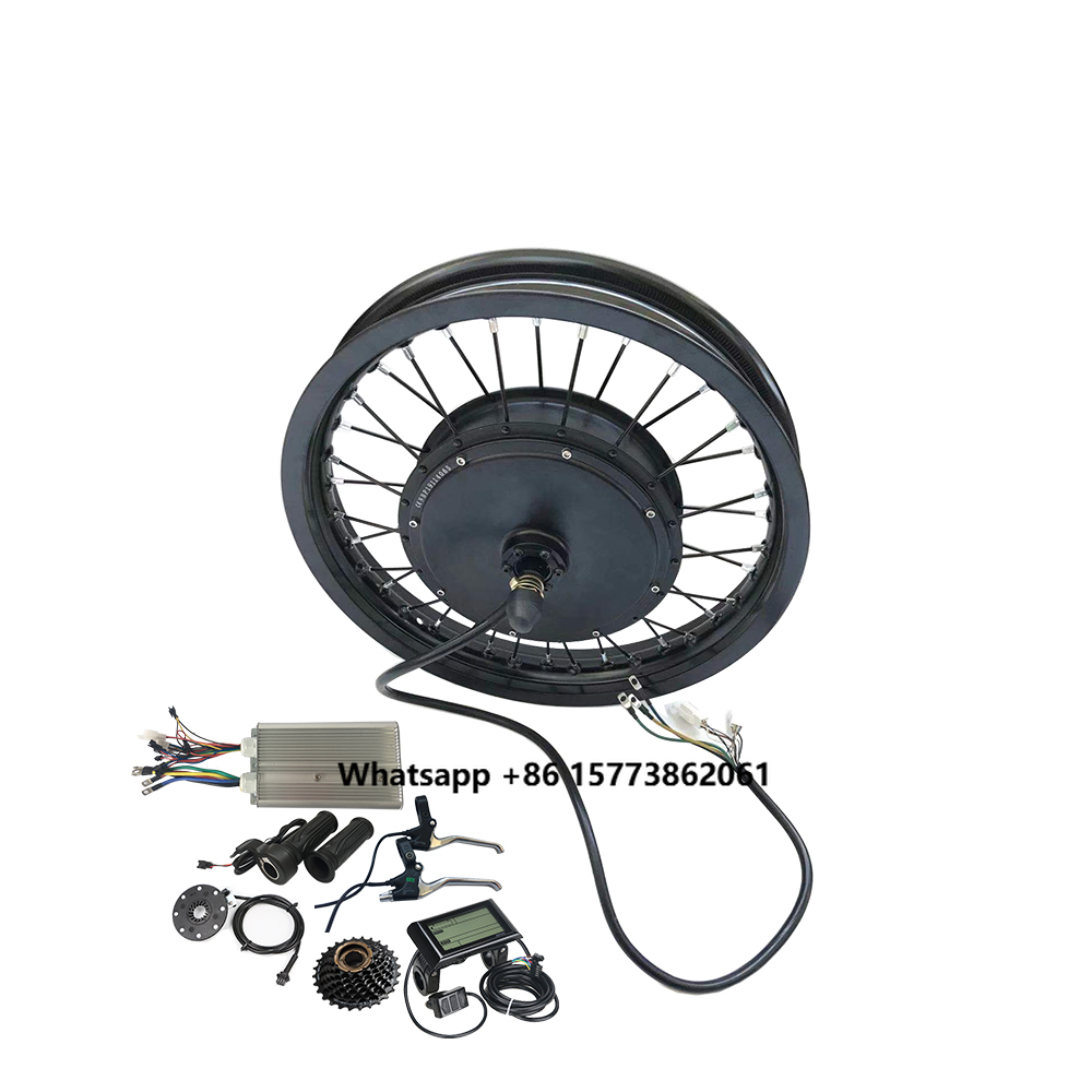 Hot Sale Ebike BLDC Motor Part - Ebike Conversion Kit 72V 3000W 评论和价格