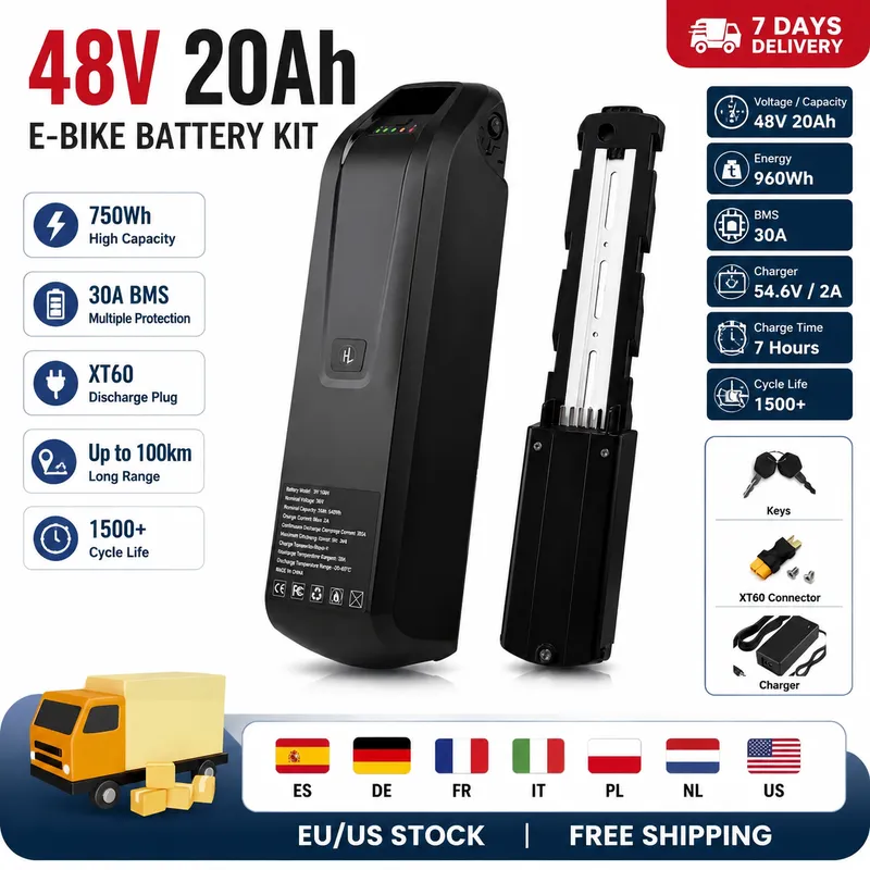 Hailong E-Bike Battery 36V 48V - Ebike Battery 48V 20Ah Hailong 评论和价格