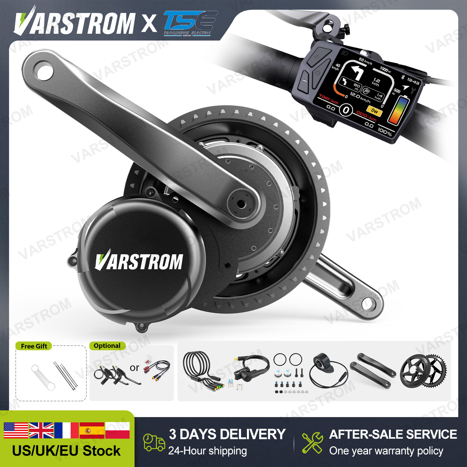 [3Day Delivery] Tongsheng Mid  - Tongsheng Tsdz2B Mid Drive Motor 评论和价格