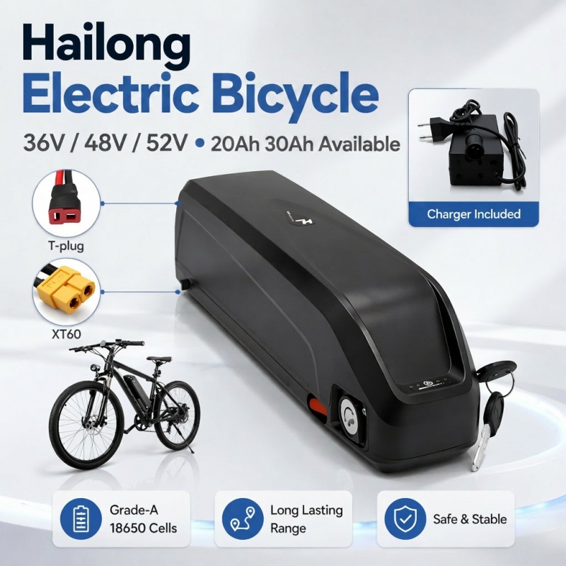 Versatile Hailong Battery, Mul - Ebike Battery 48V 20Ah Hailong 评论和价格