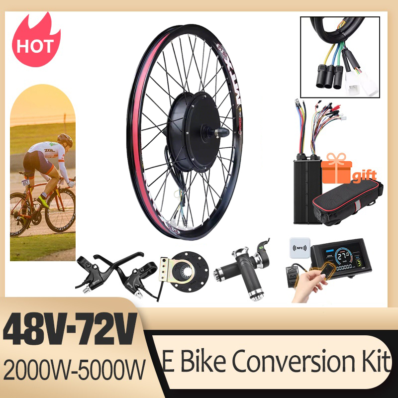 72V 5000W E-Bike Conversion Ki - 72V 5000W Hub Motor Kit 评论和价格