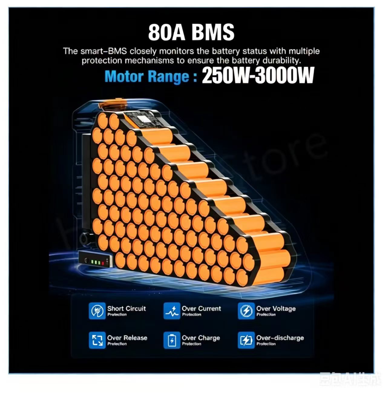 Electric Bicycle 36v 48v 52v 2 - Electric Bicycle Battery 72V 30Ah 评论和价格
