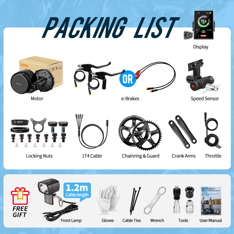 Bafang UART Mid Drive Motor 75 - Bafang Bbs02B 48V 750W Mid Drive Kit 评论和价格