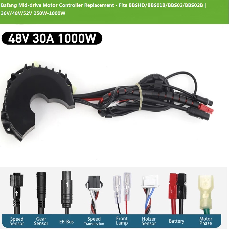 Bafang Mid-drive Motor Control - Mid Drive Motor Kit 52V 1000W 评论和价格