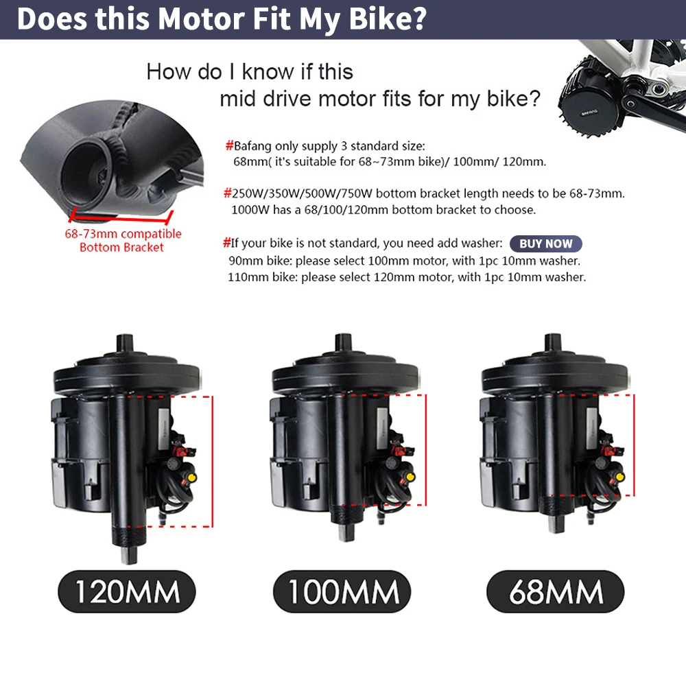 Bafang BBSHD 1000W 52V 48V 68m - Bafang Bbshd 1000W Conversion Kit 评论和价格