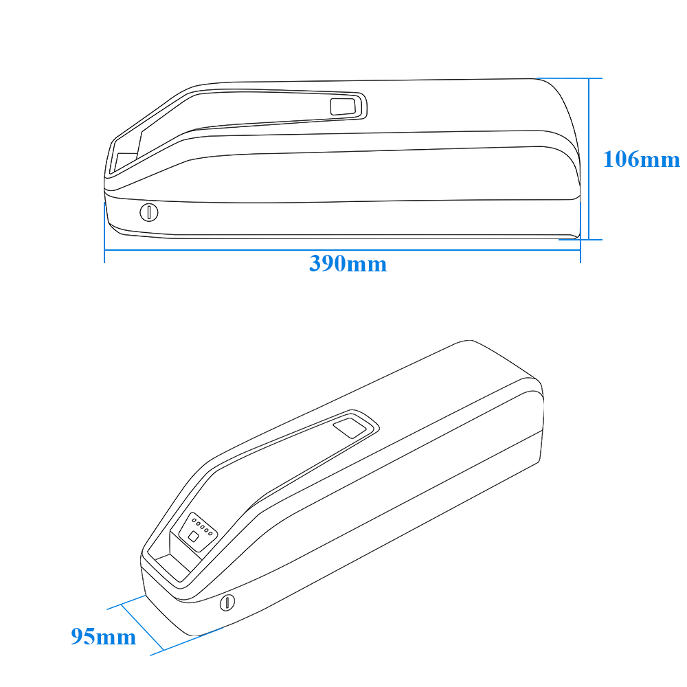 New S20 Pro 48V 13Ah 20Ah Hail - Ebike Battery 48V 20Ah Hailong 评论和价格