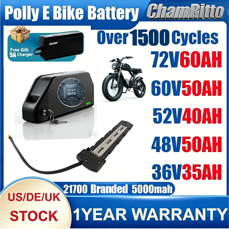 Electric bike Down Tube 48V 52 - Electric Bicycle Battery 72V 30Ah 评论和价格