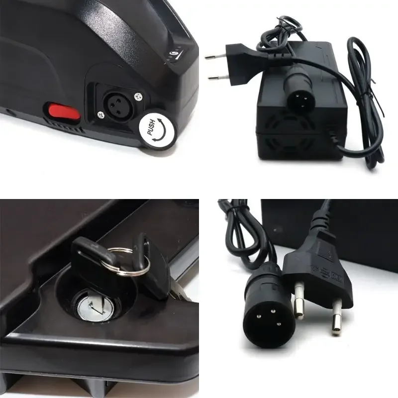 For Hailong Battery 36V 48V 52 - Ebike Battery 48V 20Ah Hailong 评论和价格