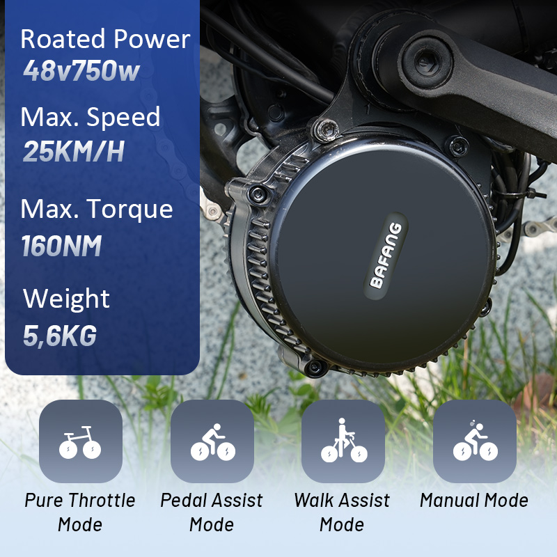 Bafang M325 M215 Mid Drive Mot - Bafang Bbs02B 48V 750W Mid Drive Kit 评论和价格