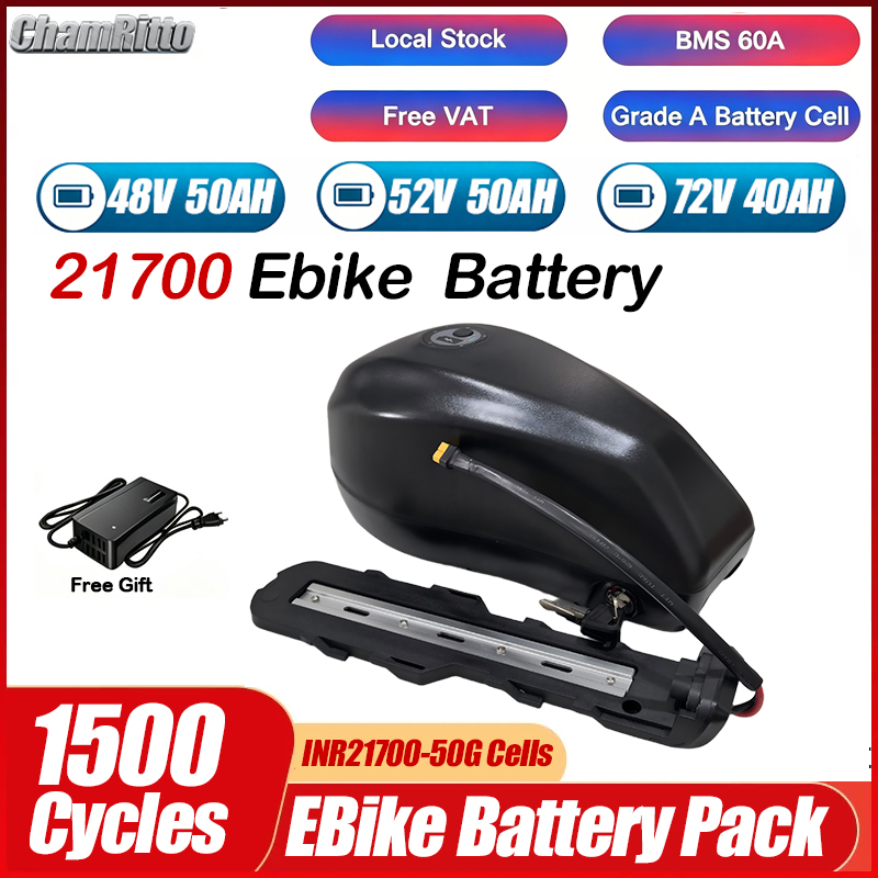 48V 72V 52V 60V ebike Fuel Tan - Electric Bicycle Battery 72V 30Ah 评论和价格