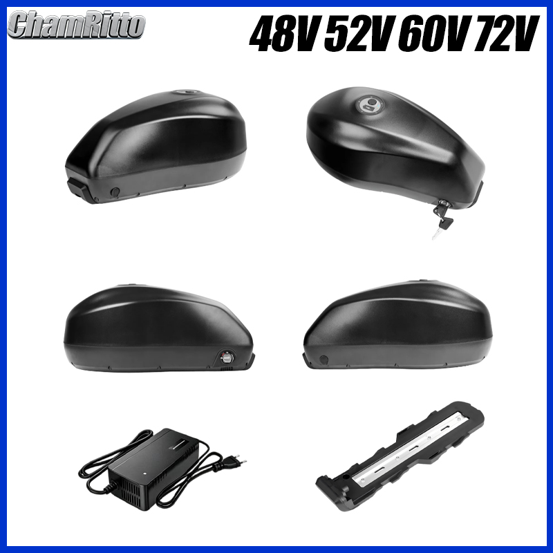 48V 72V 52V 60V ebike Fuel Tan - Electric Bicycle Battery 72V 30Ah 评论和价格