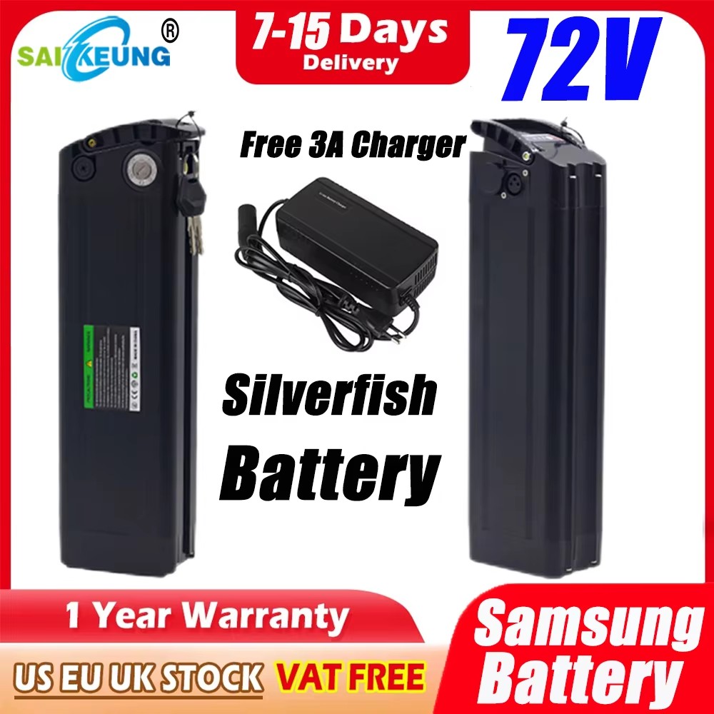72V SilverFish Akku Accu Titan - Electric Bicycle Battery 72V 30Ah 评论和价格