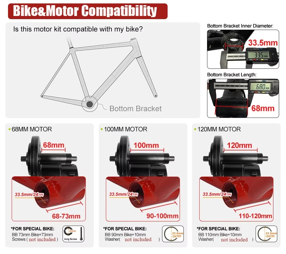BAFANG 1000W BBSHD Mid Drive M - Mid Drive Motor Kit 52V 1000W 评论和价格