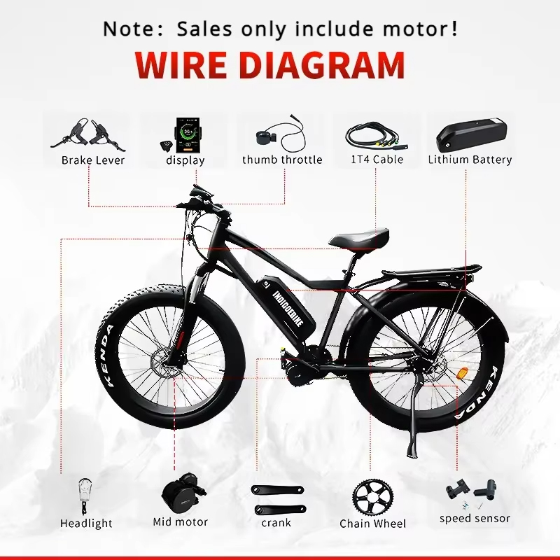 BAFANG 1000W BBSHD Mid Drive M - Mid Drive Motor Kit 52V 1000W 评论和价格