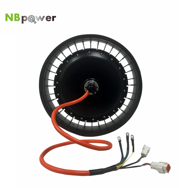 NBpower/QS273 40H 20x4/24x4/26 - 72V 5000W Hub Motor Kit 评论和价格