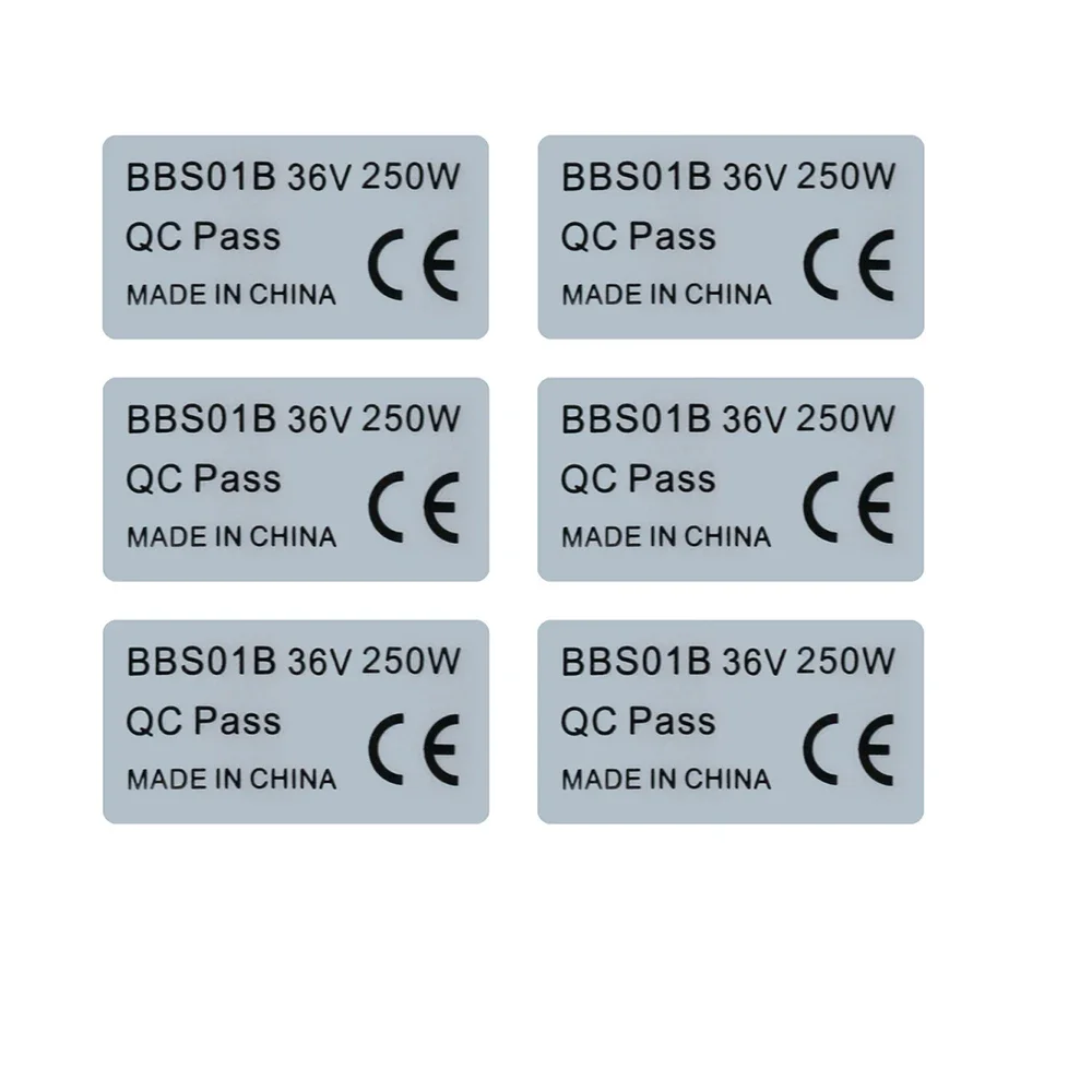 6pcs 36V 250W 48V 750W Sticker - Bafang Bbs02B 48V 750W Mid Drive Kit 评论和价格